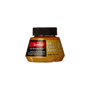 Speedball Calligraphy Inks - 60 ml - Gold