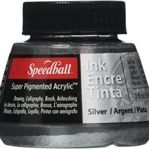 Speedball Calligraphy Inks - 60 ml - Silver