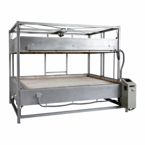 Top Lifting Flat Bed Glass Kiln