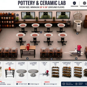 Pottery & Ceramic Lab For Schools